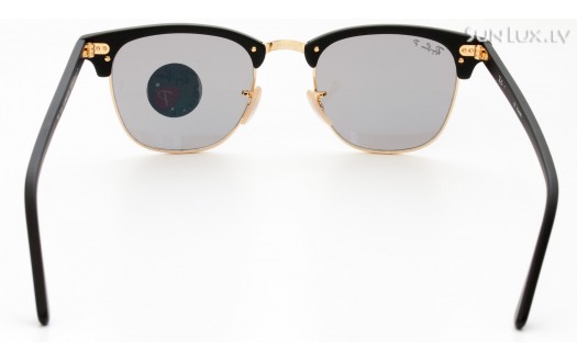 Ray-Ban Clubmaster Classic Polarised (RB3016 901SP2 51mm) saules brilles